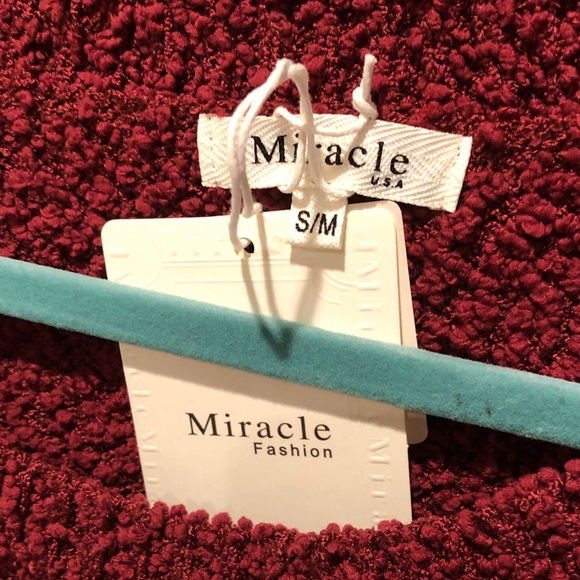 Miracle Deep Red Crew Neck Sweater - Picture 2 of 3